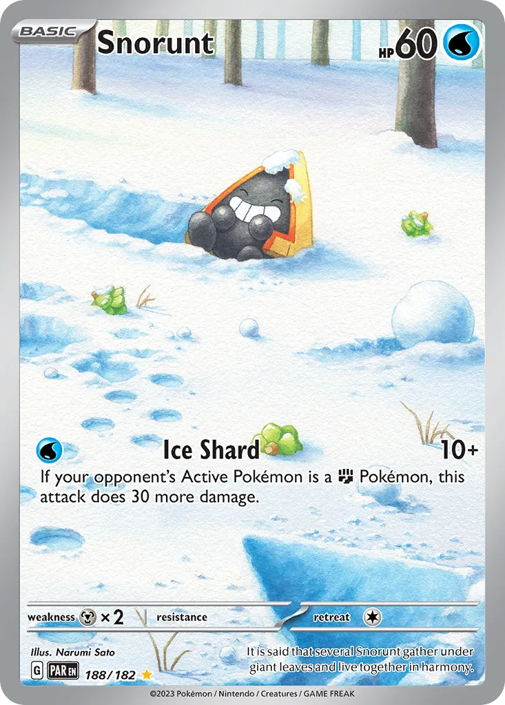 Snorunt — SV04: Paradox Rift — Pokemon