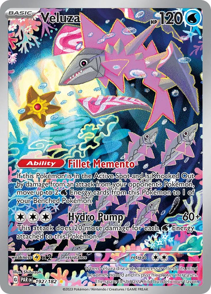 Veluza — SV04: Paradox Rift — Pokemon
