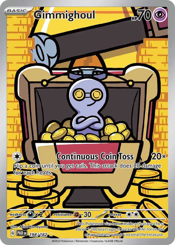 Gimmighoul — SV04: Paradox Rift — Pokémon