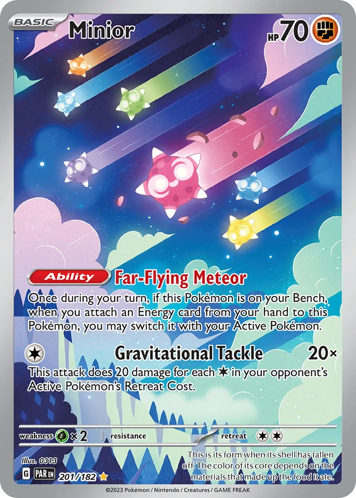 Minior — SV04: Paradox Rift — Pokémon