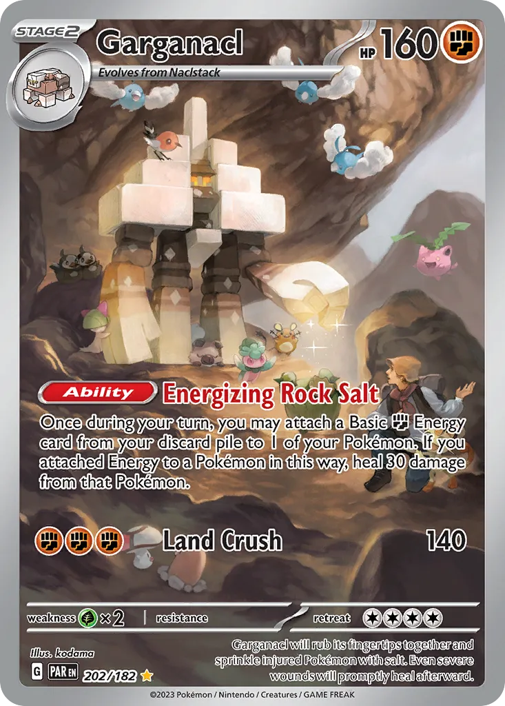 Garganacl — SV04: Paradox Rift — Pokemon