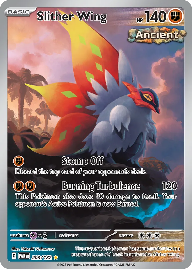 Slither Wing — SV04: Paradox Rift — Pokémon