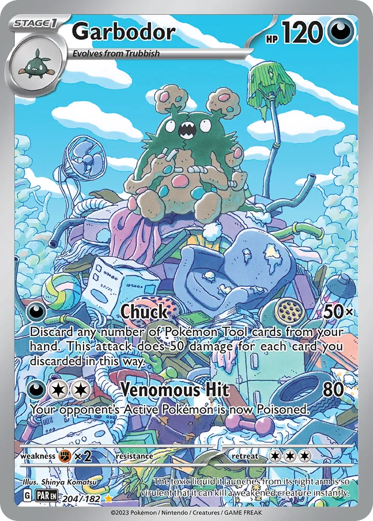 Garbodor — SV04: Paradox Rift — Pokemon