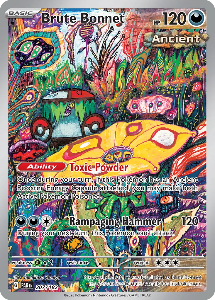 Brute Bonnet — SV04: Paradox Rift — Pokémon