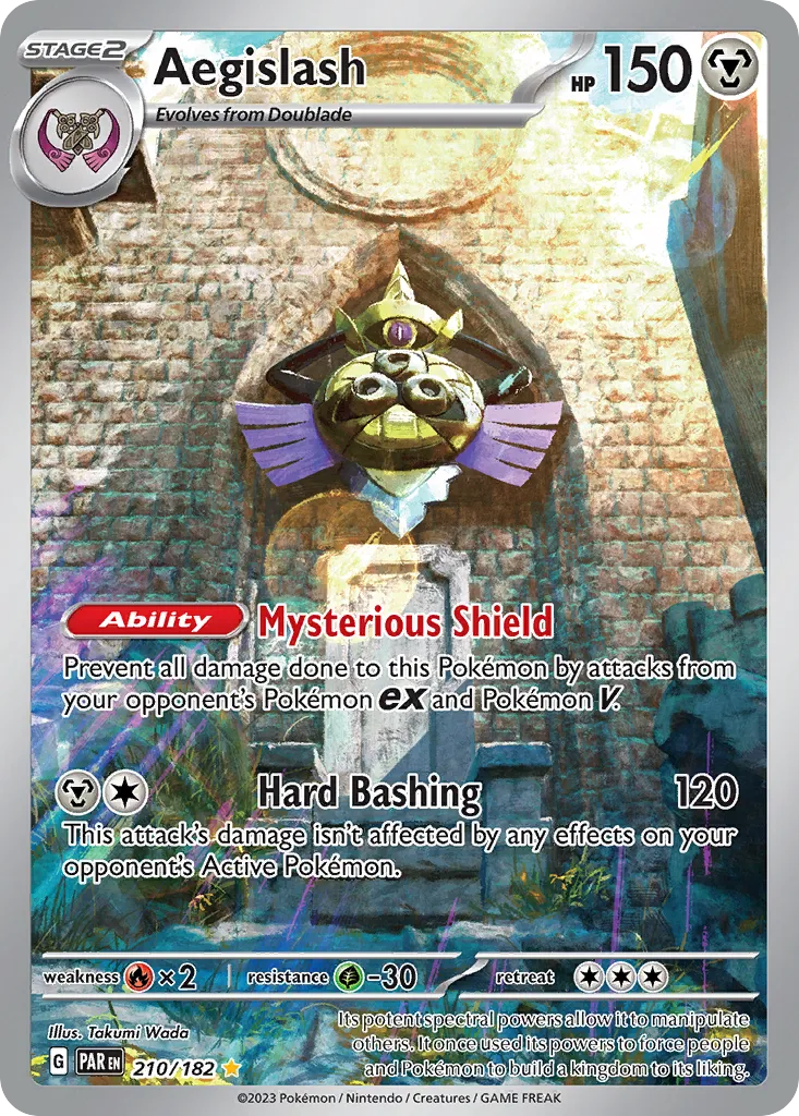 Aegislash — SV04: Paradox Rift — Pokémon