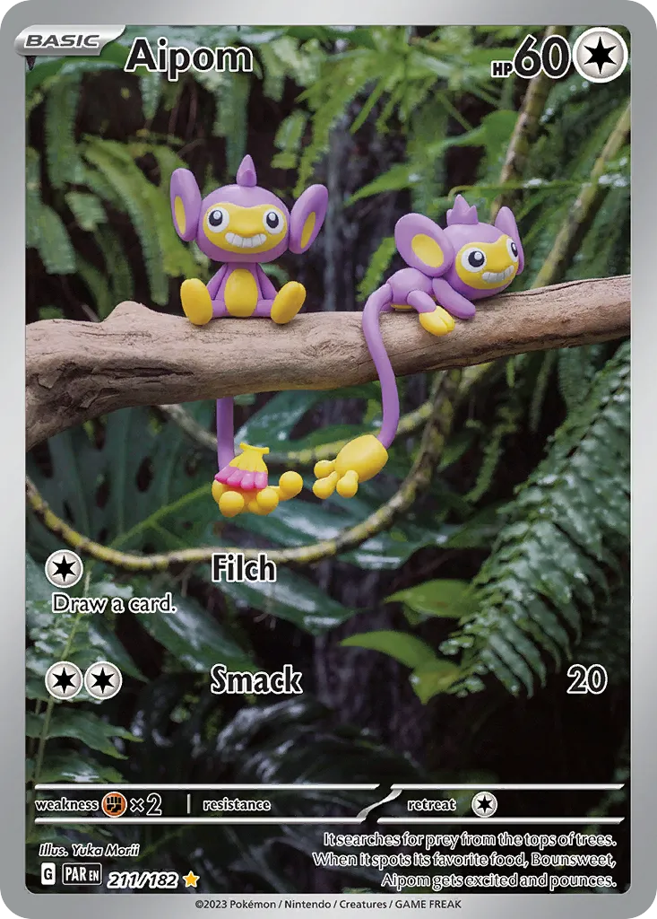 Aipom — SV04: Paradox Rift — Pokemon