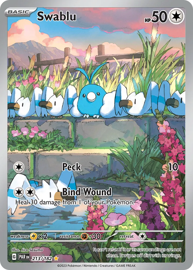 Swablu — SV04: Paradox Rift — Pokémon