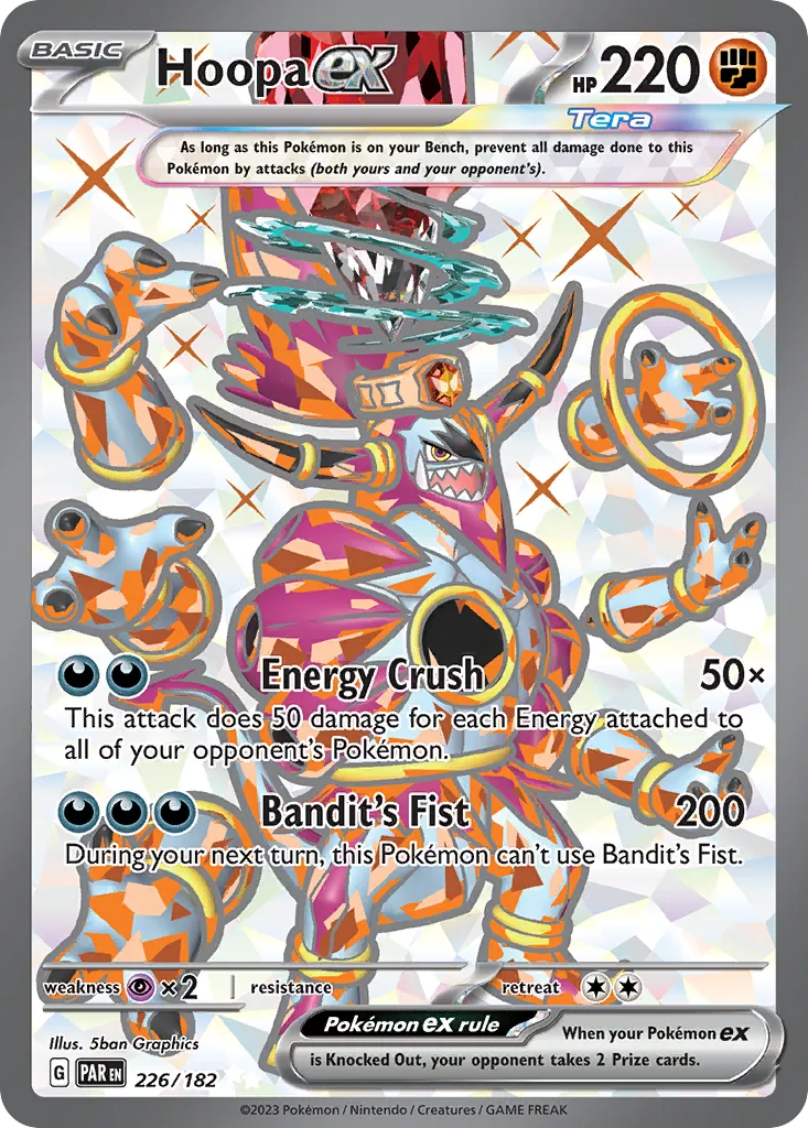 Hoopa ex — SV04: Paradox Rift — Pokemon