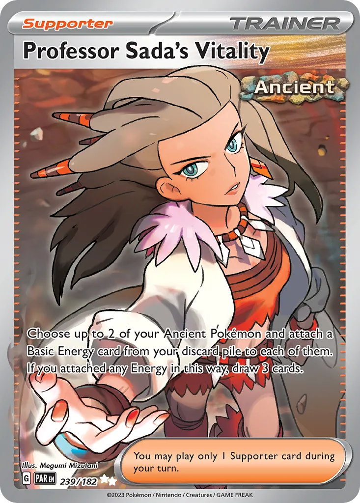 Professor Sada's Vitality — SV04: Paradox Rift — Pokemon