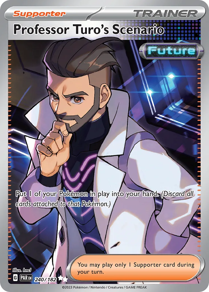 Professor Turo's Scenario — SV04: Paradox Rift — Pokemon