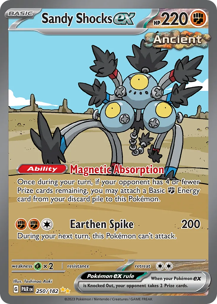Pelage-Sablé ex — SV04: Paradox Rift — Pokémon