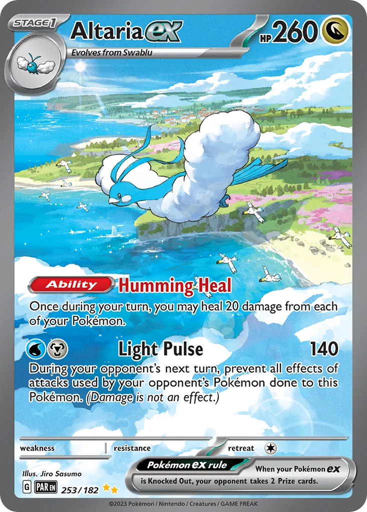 Altaria ex — SV04: Paradox Rift — Pokemon
