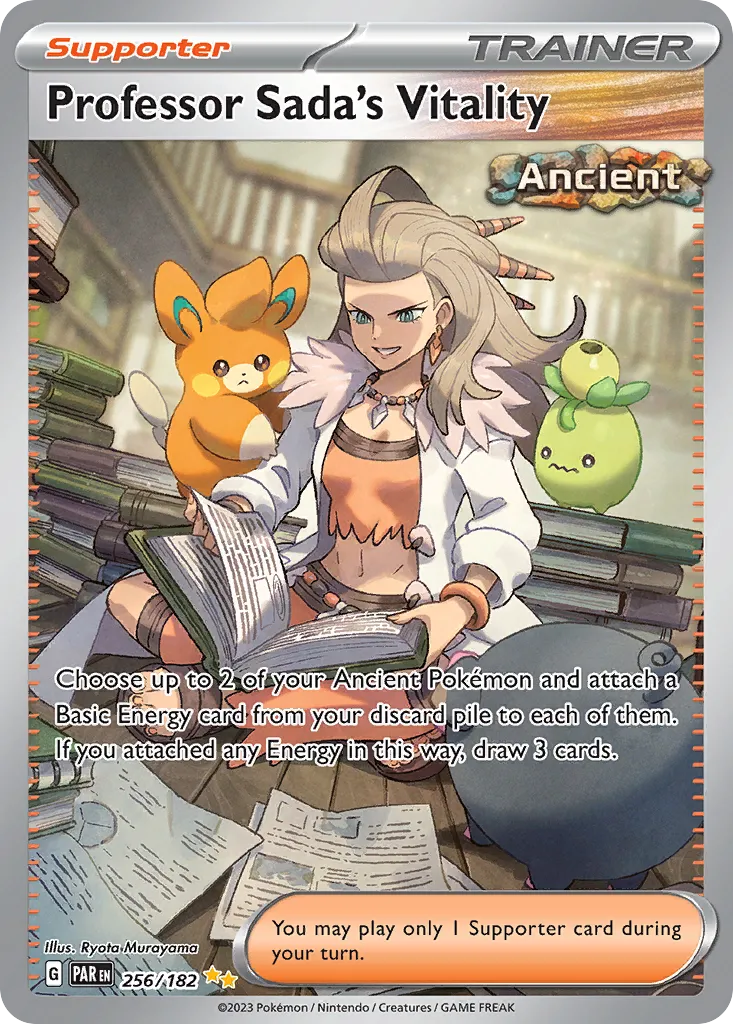 Professor Sada's Vitality — SV04: Paradox Rift — Pokemon