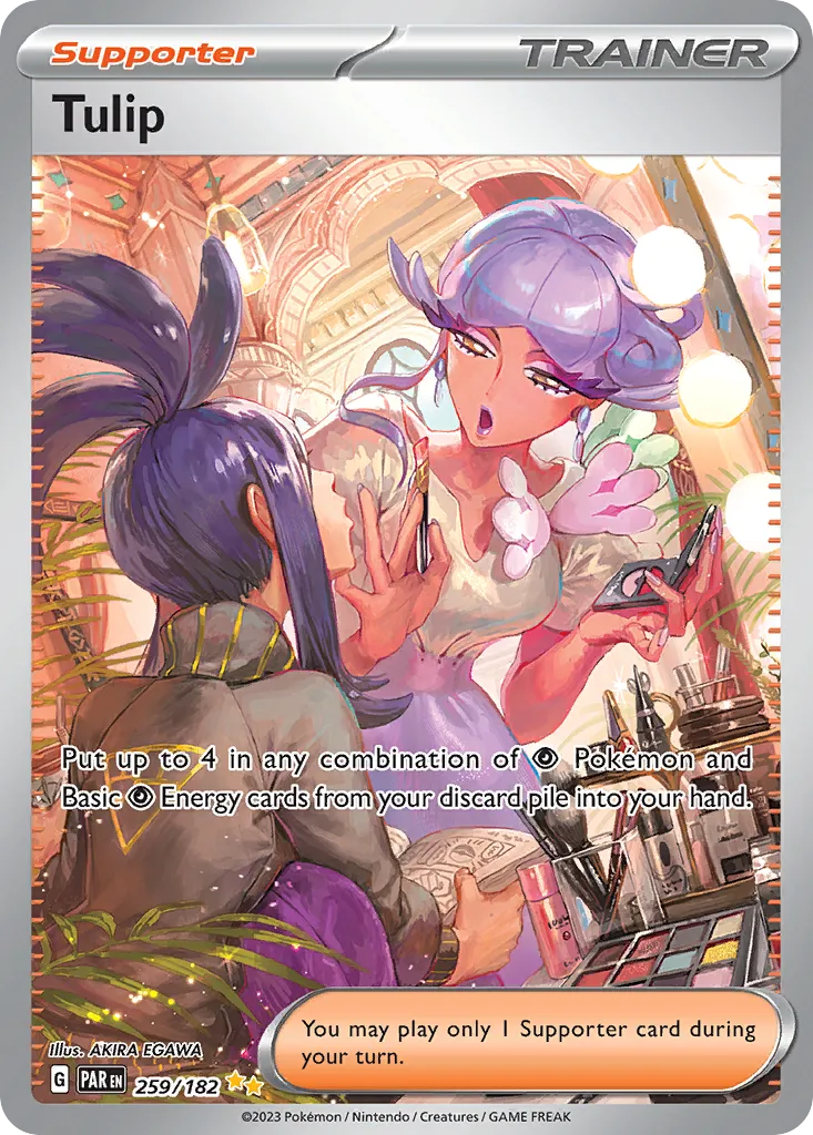 Tulip — SV04: Paradox Rift — Pokemon
