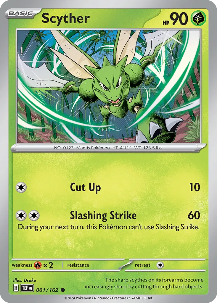 Scyther — SV05: Temporal Forces — Pokémon