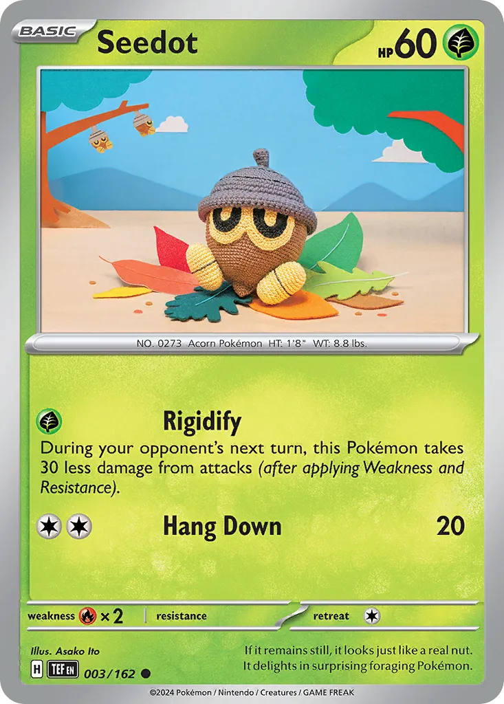 Seedot — SV05: Temporal Forces — Pokémon