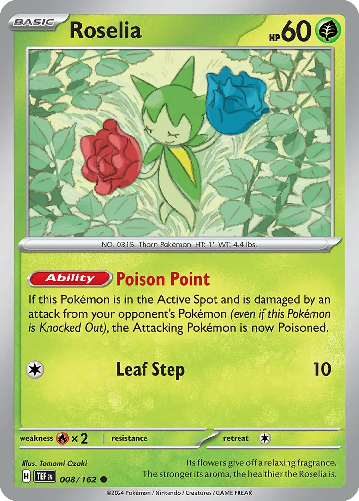 Roselia — SV05: Temporal Forces — Pokémon