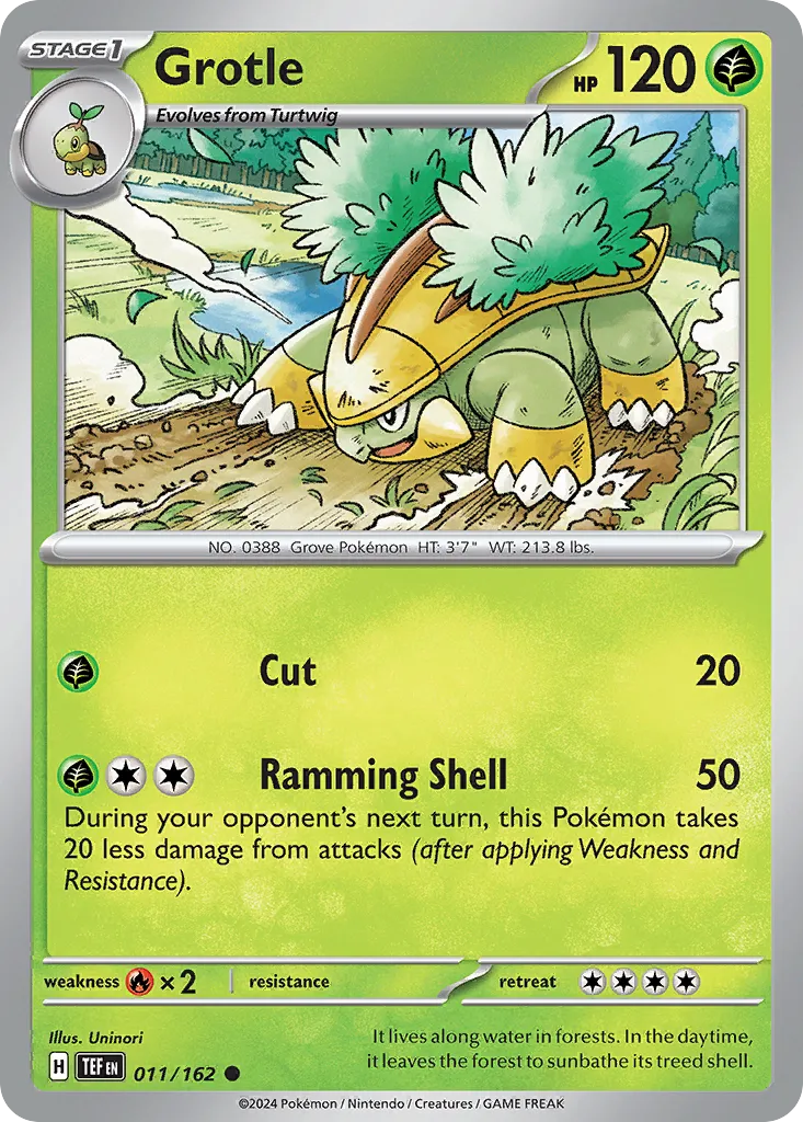 Grotle — SV05: Temporal Forces — Pokémon