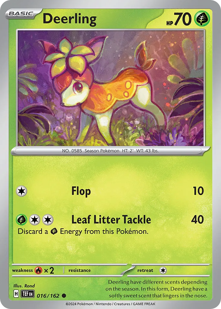 Deerling — SV05: Temporal Forces — Pokemon