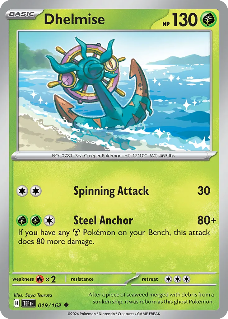 Dhelmise — SV05: Temporal Forces — Pokémon