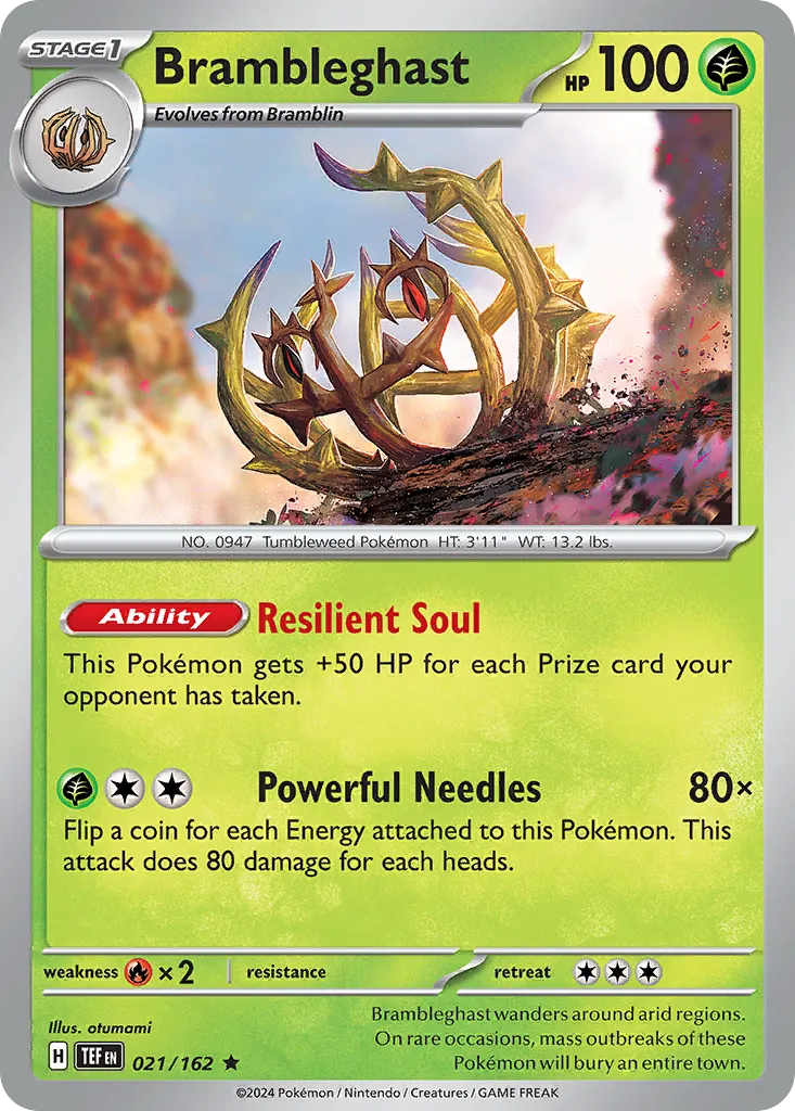 Brambleghast — SV05: Temporal Forces — Pokémon