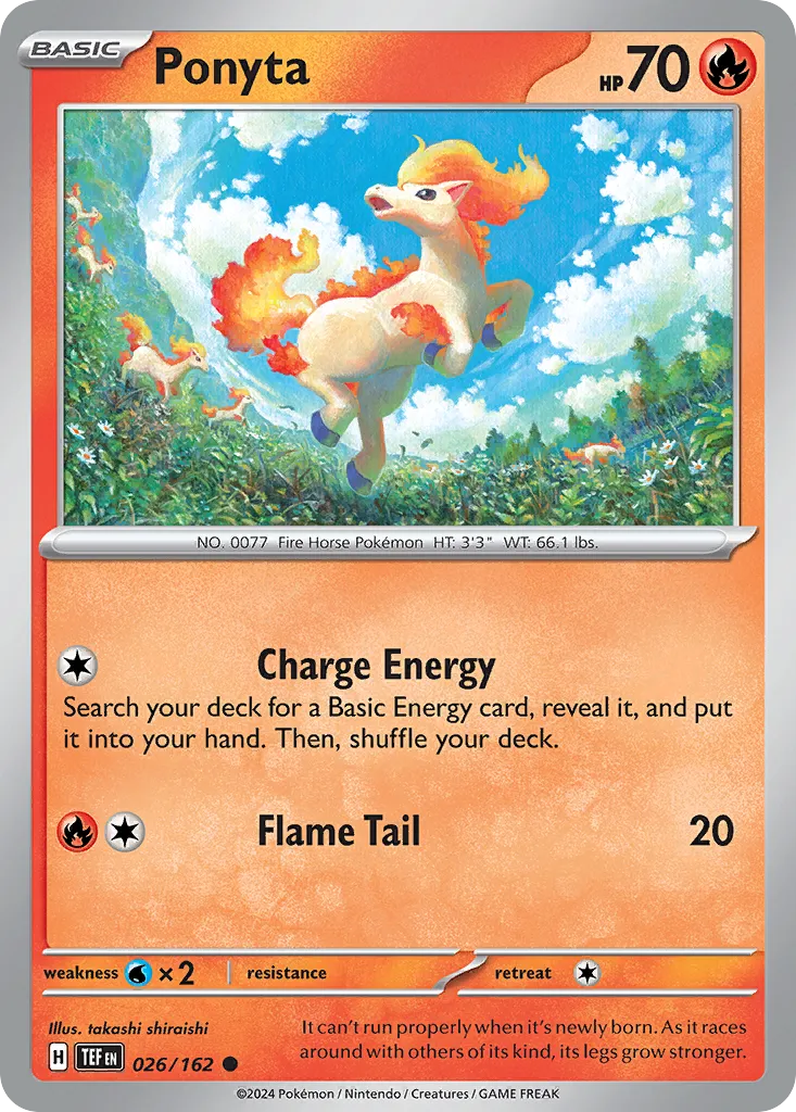 Ponyta — SV05: Temporal Forces — Pokémon