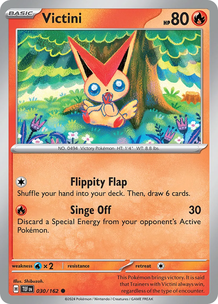 Victini — SV05: Temporal Forces — Pokémon