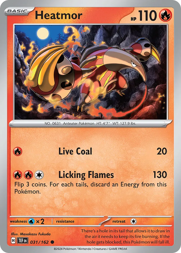 Heatmor — SV05: Temporal Forces — Pokemon