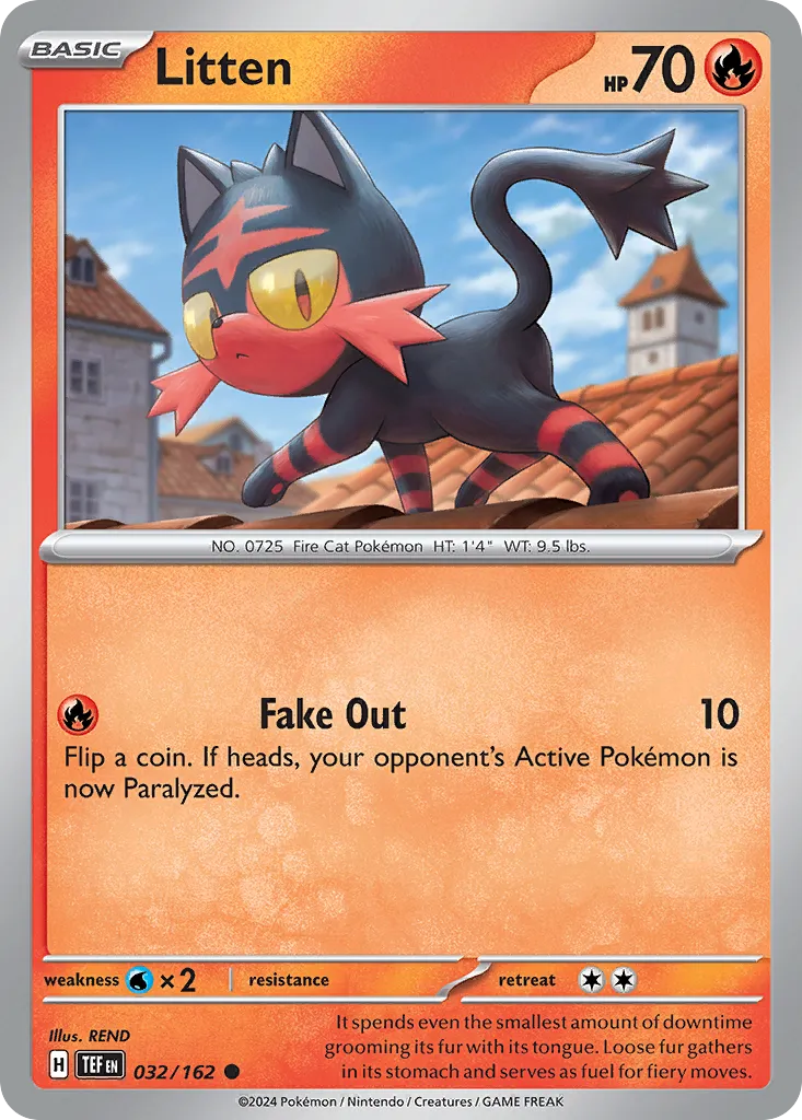 Flamiaou from SV05: Temporal Forces - Pokemon