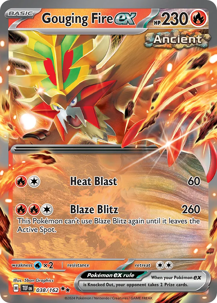 Feu-Perçant ex — SV05: Temporal Forces — Pokémon