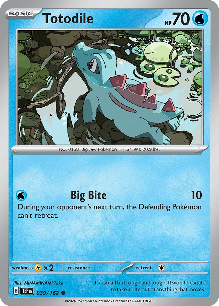 Totodile — SV05: Temporal Forces — Pokemon