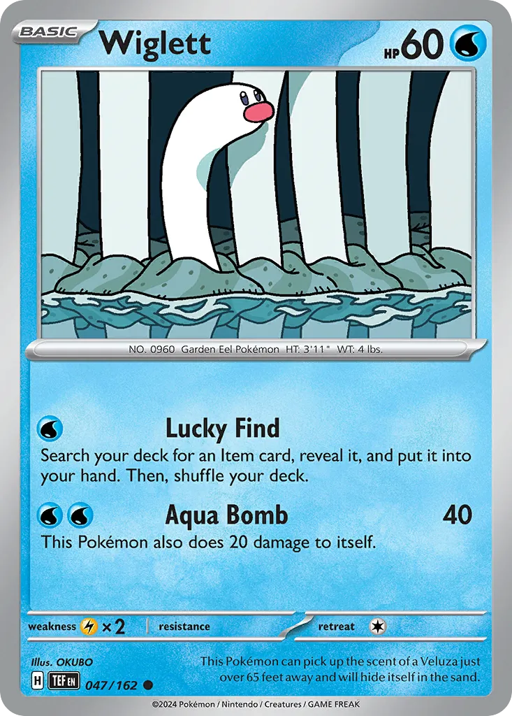 Wiglett — SV05: Temporal Forces — Pokémon