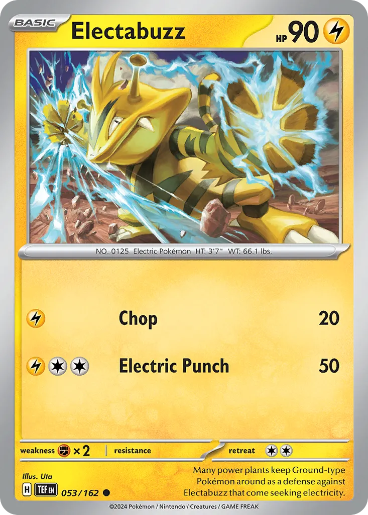Electabuzz — SV05: Temporal Forces — Pokémon
