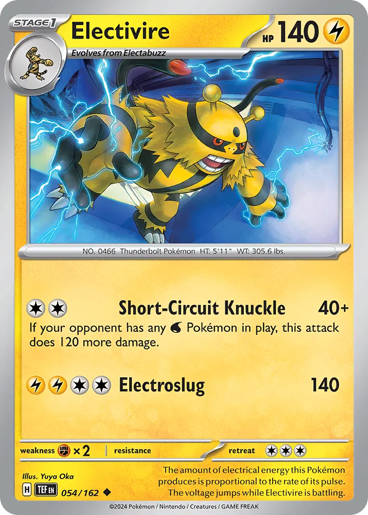 Élekable — SV05: Temporal Forces — Pokémon