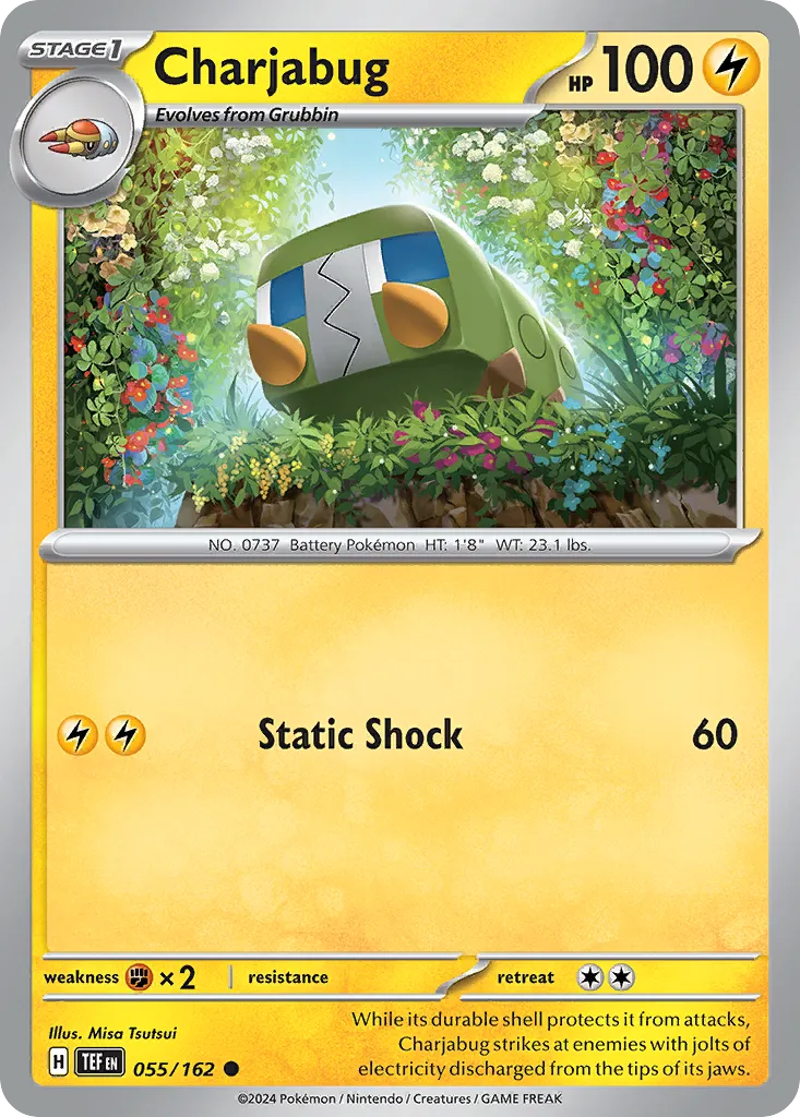 Charjabug — SV05: Temporal Forces — Pokémon
