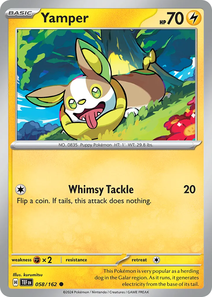 Yamper — SV05: Temporal Forces — Pokémon
