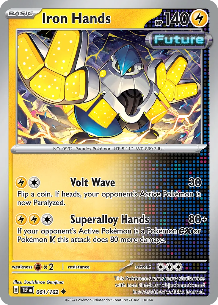 Paume-de-Fer — SV05: Temporal Forces — Pokémon