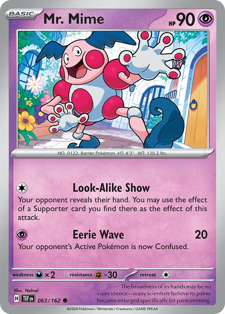 M. Mime — SV05: Temporal Forces — Pokémon