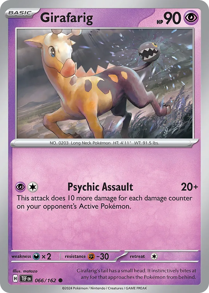 Girafarig — SV05: Temporal Forces — Pokémon