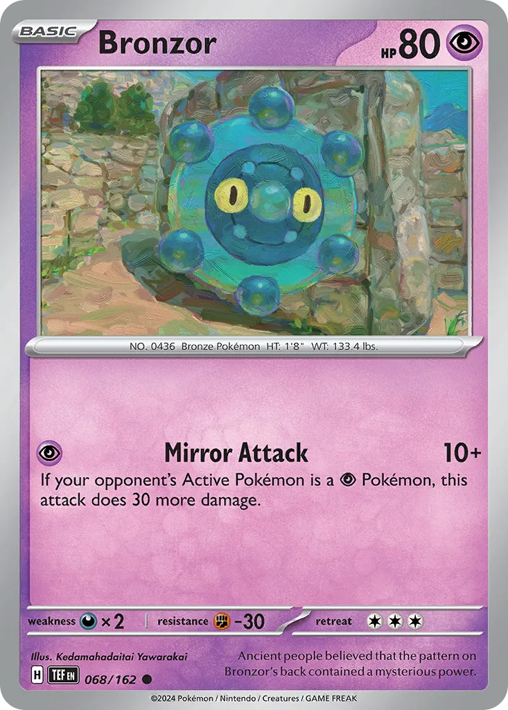 Bronzor — SV05: Temporal Forces — Pokémon