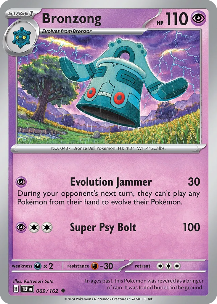 Bronzong — SV05: Temporal Forces — Pokémon