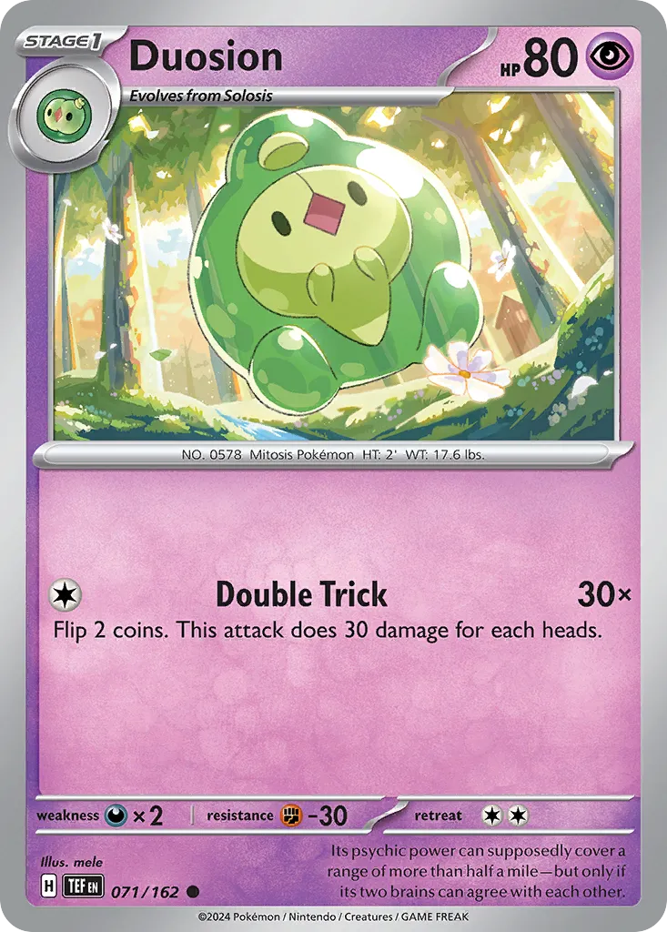 Duosion — SV05: Temporal Forces — Pokémon