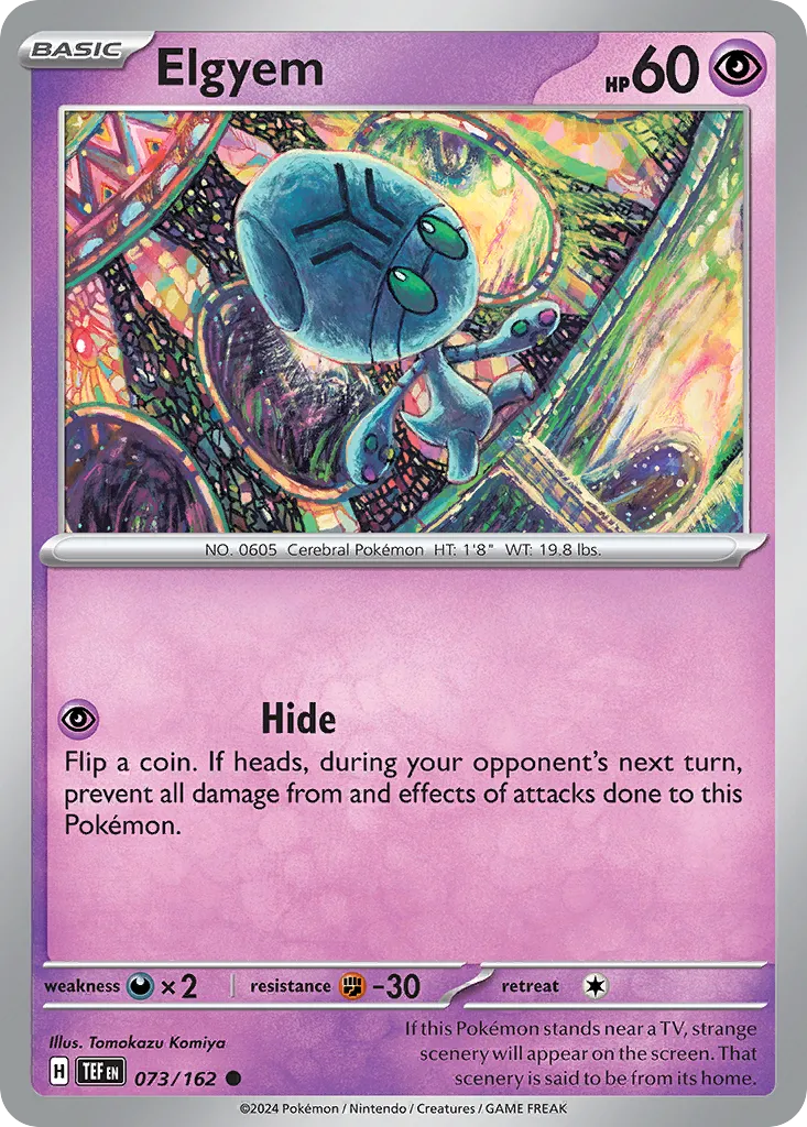 Elgyem — SV05: Temporal Forces — Pokémon