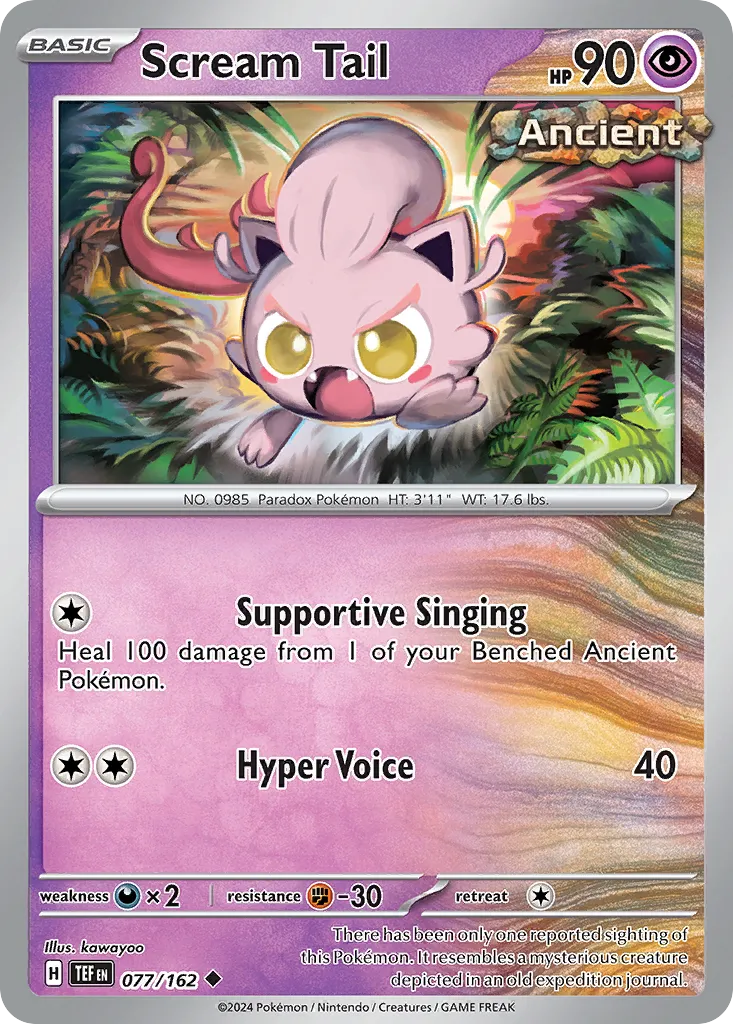 Scream Tail — SV05: Temporal Forces — Pokémon