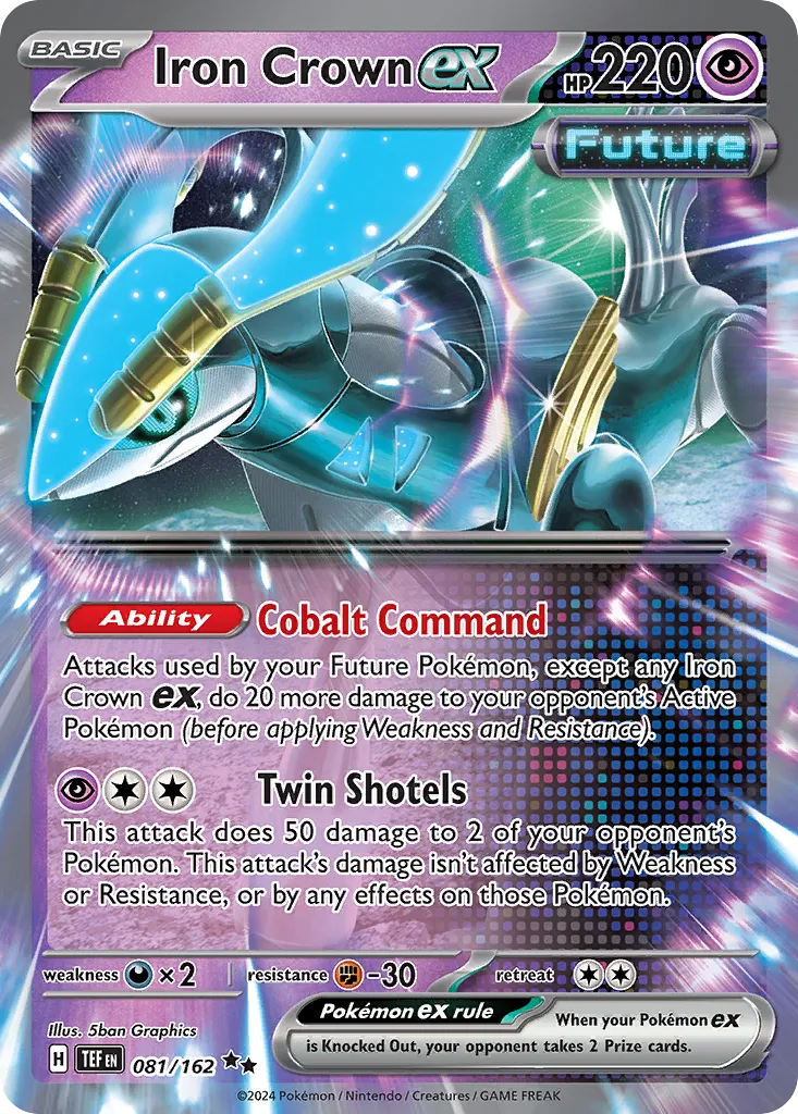 Chef-de-Fer ex — SV05: Temporal Forces — Pokémon