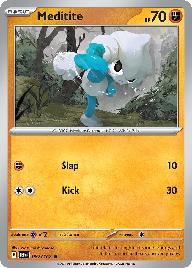 Meditite — SV05: Temporal Forces — Pokémon