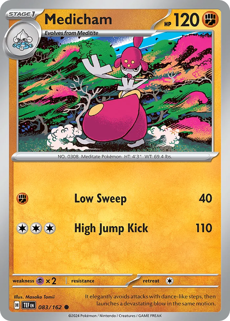 Medicham — SV05: Temporal Forces — Pokémon