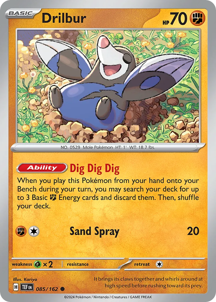 Rototaupe — SV05: Temporal Forces — Pokémon