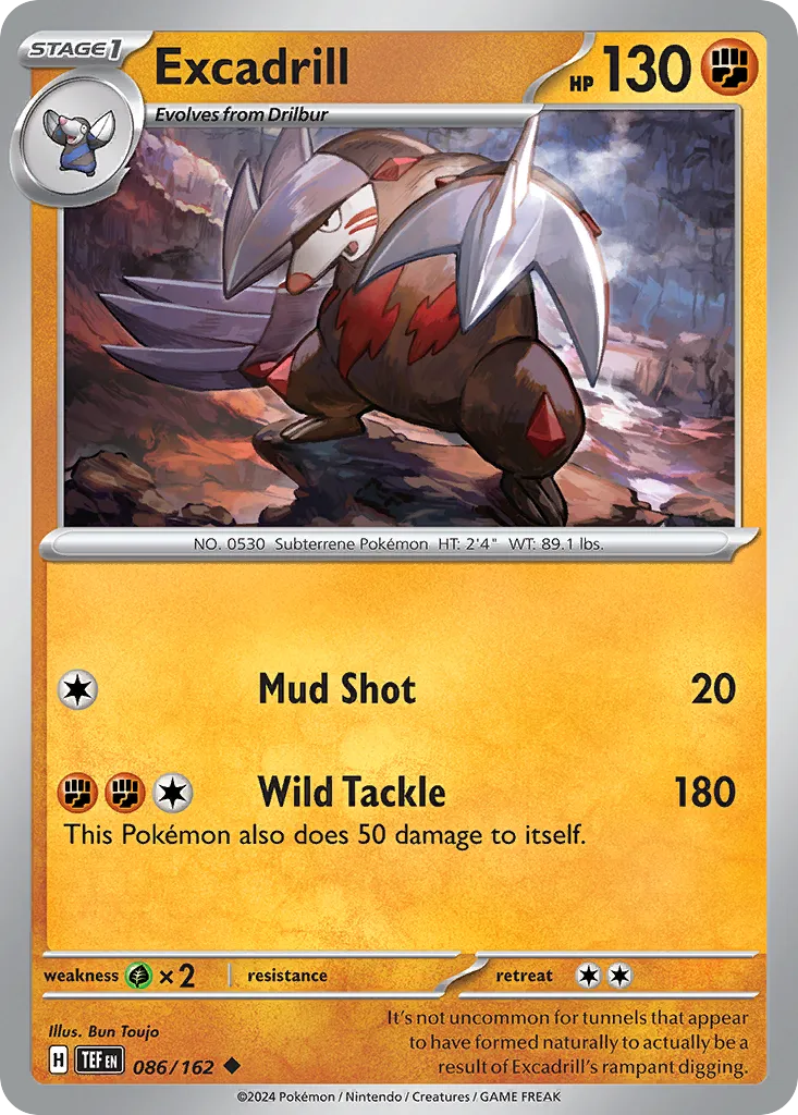 Excadrill — SV05: Temporal Forces — Pokémon