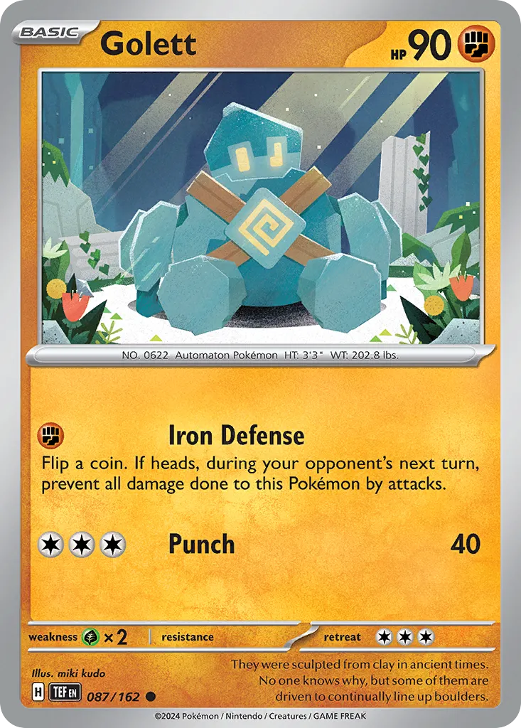 Golett — SV05: Temporal Forces — Pokémon